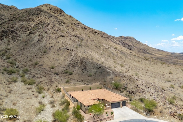 2722 W Hiddenview Dr, Phoenix, AZ 85045 - view of mountain backdrop with a desert landscape