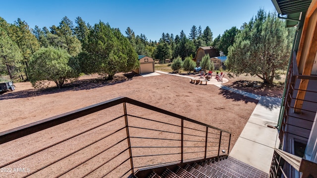 view of patio