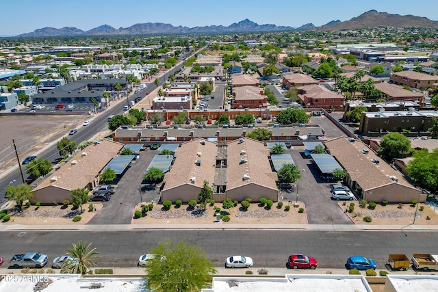 3027 E Grandview Rd Unit 1, Phoenix, AZ 85032 - aerial view of residential area with a mountainous background