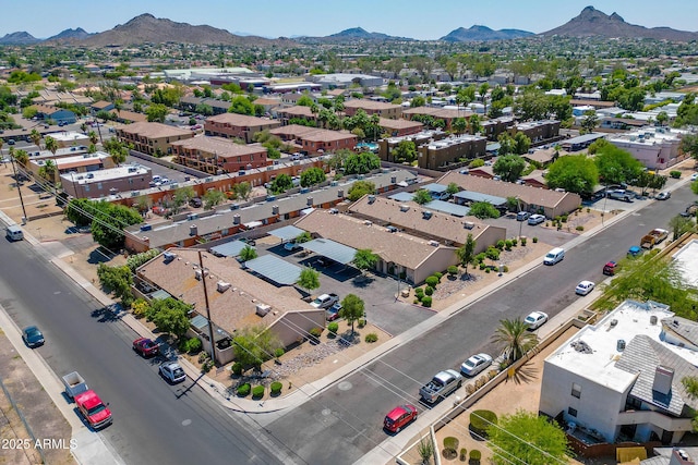 3027 E Grandview Rd Unit 1, Phoenix, AZ 85032 - aerial perspective of suburban area featuring a mountain backdrop