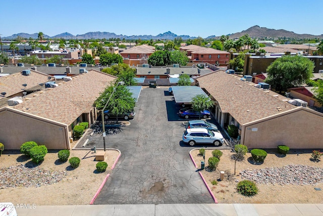3027 E Grandview Rd Unit 1, Phoenix, AZ 85032 - aerial view of residential area featuring mountains