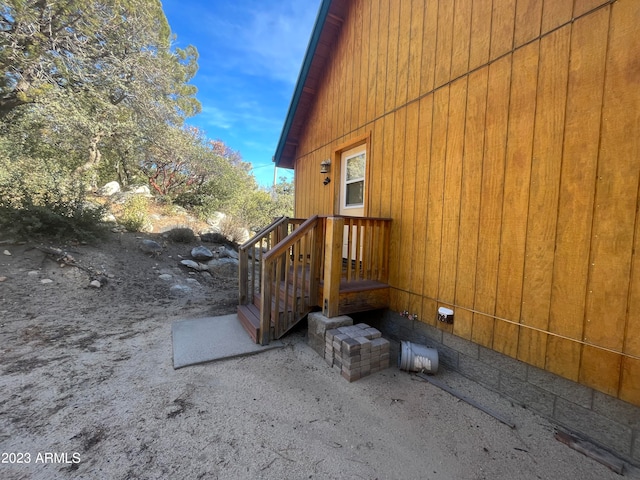 view of home's exterior