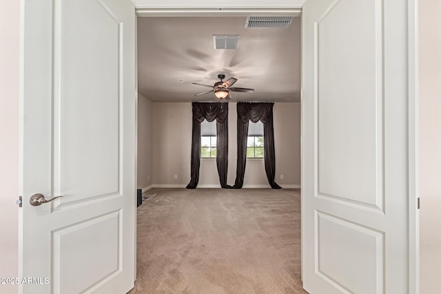 4724 S Anitole Way, Mesa, AZ 85212 - spare room with light carpet and ceiling fan