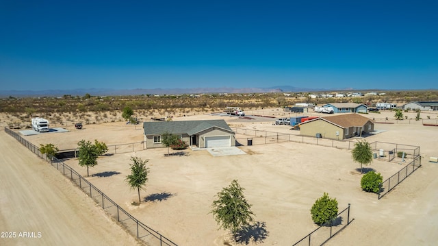 20750 E Chase Ct, Florence, AZ 85132 - overview of rural landscape with a desert landscape and a mountain backdrop