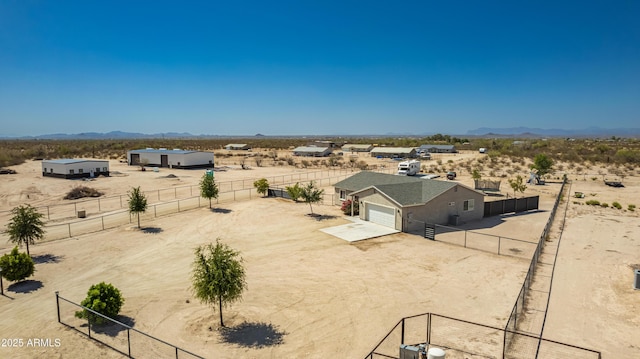 20750 E Chase Ct, Florence, AZ 85132 - overview of rural landscape with a desert landscape and mountains