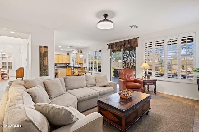 view of living room