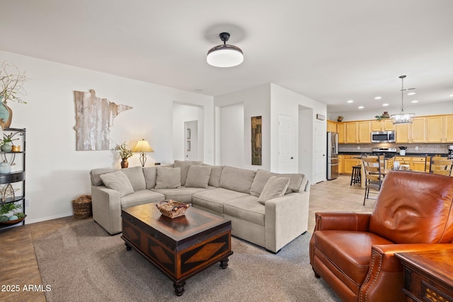 view of living room