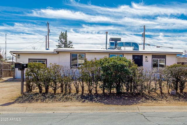 view of ranch-style house