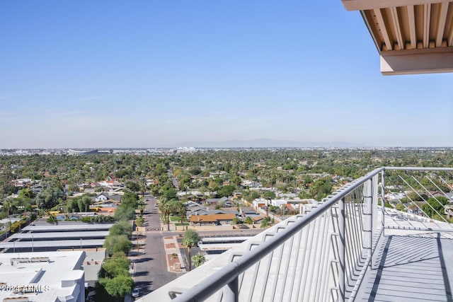2201 N Central Ave Unit 4E, Phoenix, AZ 85004 - view of balcony