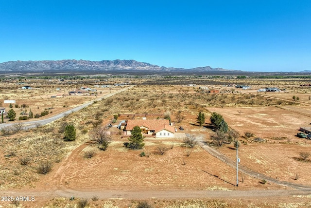 8037 S Coyote Song Ln, Hereford, AZ 85615 - overview of rural landscape with a mountainous background and a desert landscape