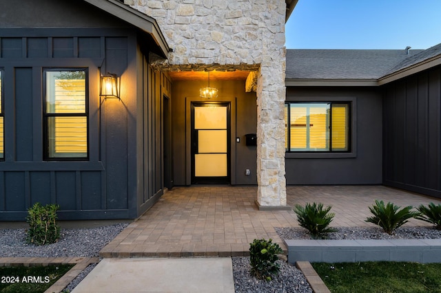 view of property entrance