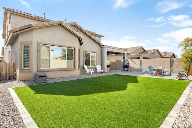 10840 W Saddlehorn Rd, Peoria, AZ 85383 - back of house featuring a yard and a patio area