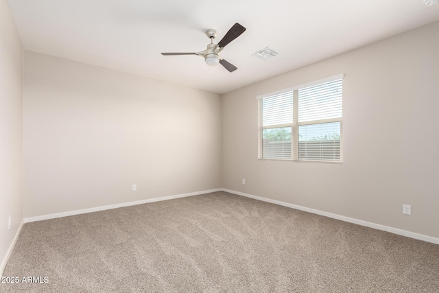 14355 W Valentine St, Surprise, AZ 85379 - carpeted empty room featuring baseboards and ceiling fan