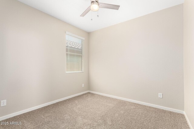 14355 W Valentine St, Surprise, AZ 85379 - empty room featuring baseboards, carpet flooring, and ceiling fan