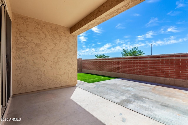 14355 W Valentine St, Surprise, AZ 85379 - view of patio / terrace featuring a fenced backyard