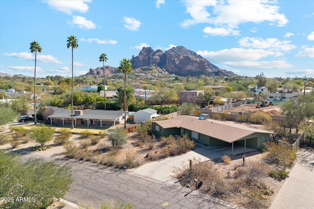 property view of mountains