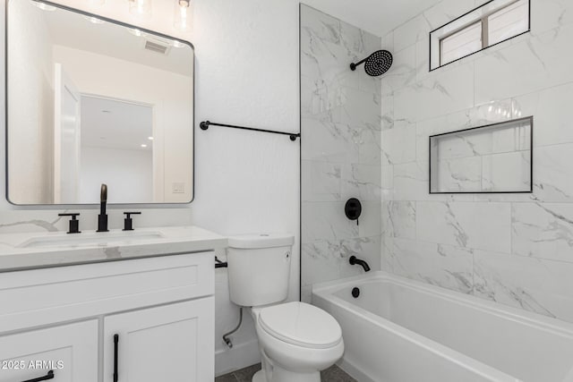 5736 E Singletree St, Apache Junction, AZ 85119 - bathroom featuring vanity and shower / bath combination