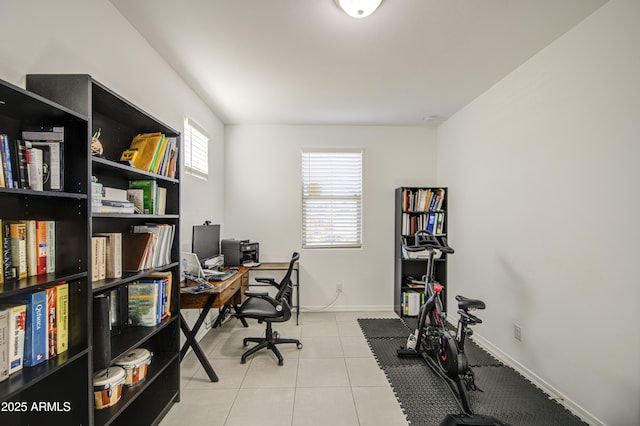 5621 W Chuck Box Rd, Laveen, AZ 85339 - office space with light tile patterned floors and baseboards