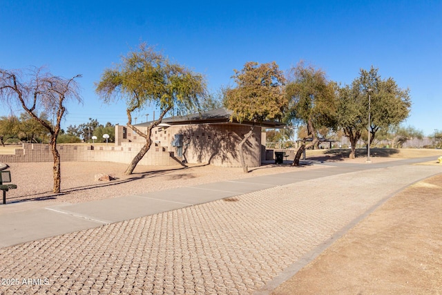 view of street