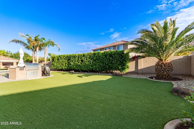 1179 E Regent Dr, Gilbert, AZ 85298 - view of yard with exterior kitchen