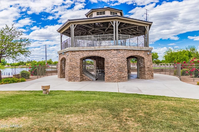1179 E Regent Dr, Gilbert, AZ 85298 - view of front facade featuring stone siding