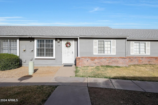 view of ranch-style house