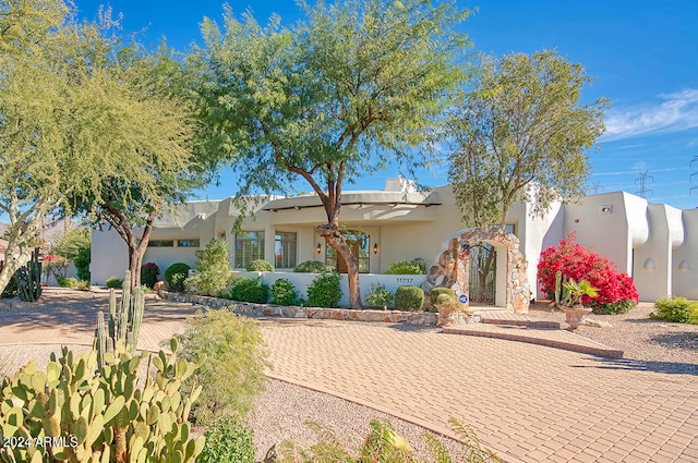 view of southwest-style home