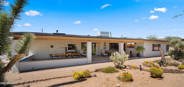 8049 E Serene St, Carefree, AZ 85377 - back of house with stucco siding