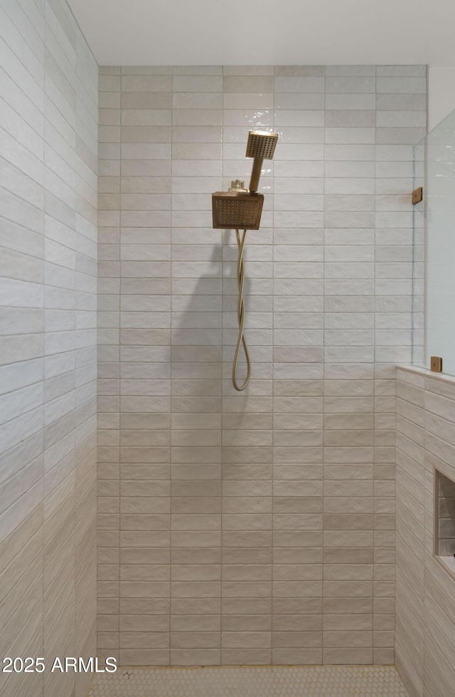 8049 E Serene St, Carefree, AZ 85377 - bathroom featuring a tile shower