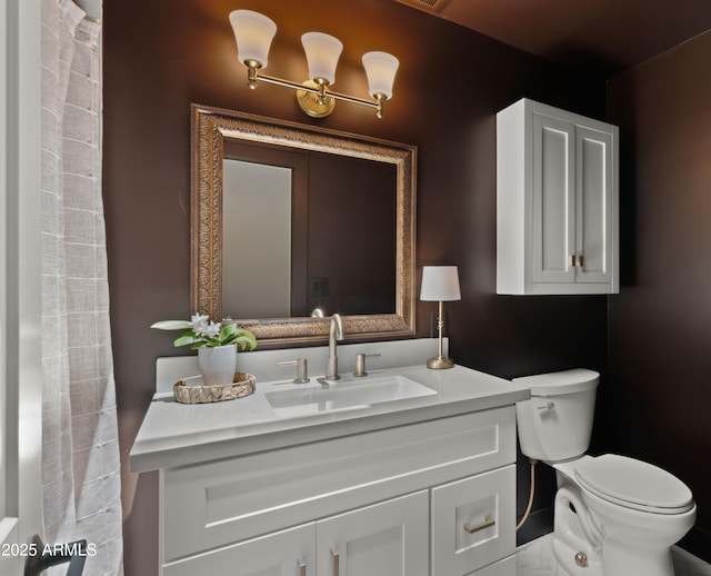 8049 E Serene St, Carefree, AZ 85377 - full bathroom with vanity and toilet