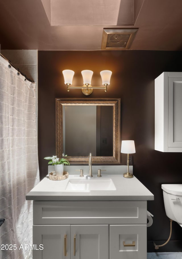 8049 E Serene St, Carefree, AZ 85377 - full bath with vanity and toilet