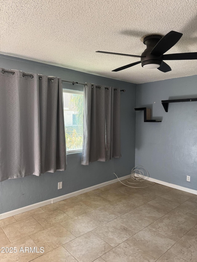 5363 N Black Canyon Highway, Phoenix, AZ 85015 - unfurnished room featuring a textured ceiling and a ceiling fan