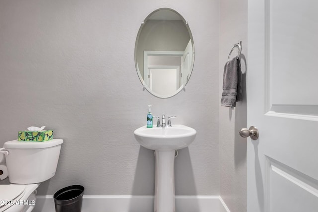 bathroom with toilet