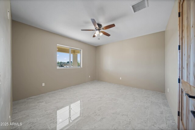 115 Ironwood Pl, Wickenburg, AZ 85390 - unfurnished room featuring a ceiling fan and visible vents