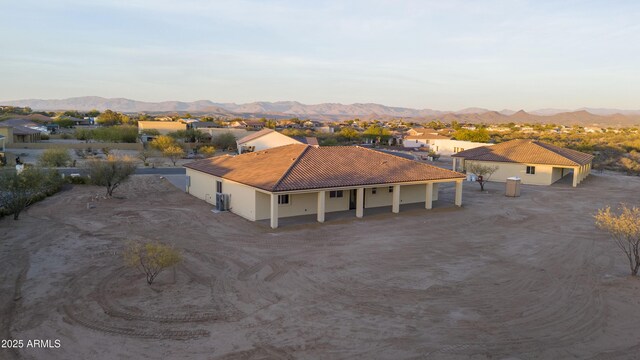 115 Ironwood Pl, Wickenburg, AZ 85390 - drone / aerial view featuring a residential view and a mountain view