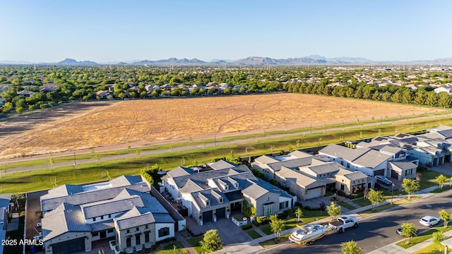 3684 E Boot Track Trl, Gilbert, AZ 85296 - aerial perspective of suburban area featuring mountains