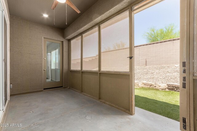 10502 W Bronco Trl, Peoria, AZ 85383 - unfurnished sunroom with plenty of natural light