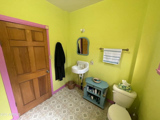 bathroom with toilet