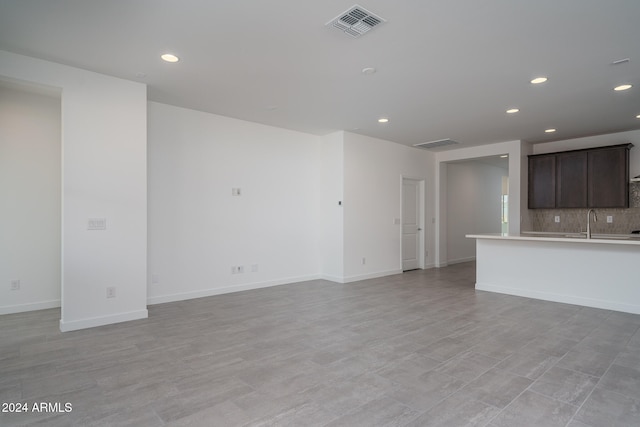 view of unfurnished living room