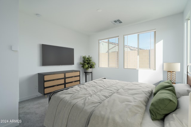 bedroom featuring carpet flooring