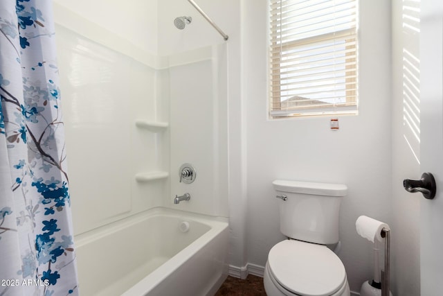 19889 W Montecito Ave, Litchfield Park, AZ 85340 - full bath featuring toilet, shower / tub combo, and baseboards