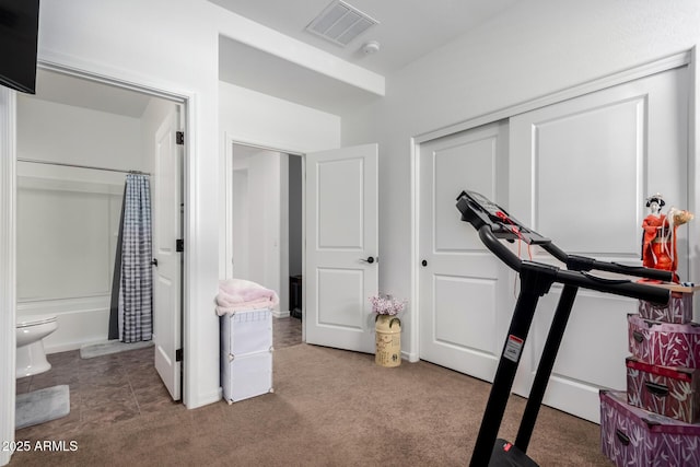 19889 W Montecito Ave, Litchfield Park, AZ 85340 - exercise room with carpet