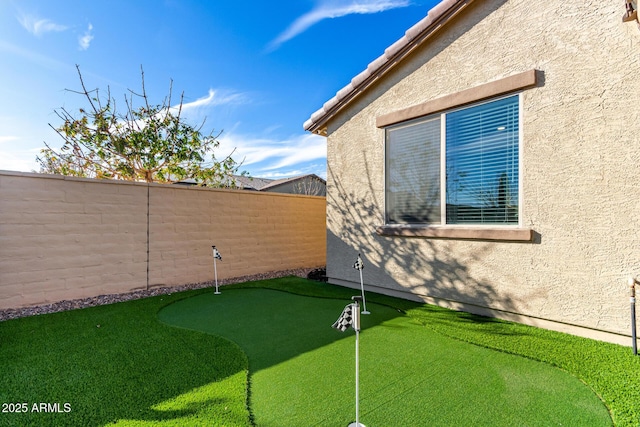 19889 W Montecito Ave, Litchfield Park, AZ 85340 - view of yard featuring a putting green