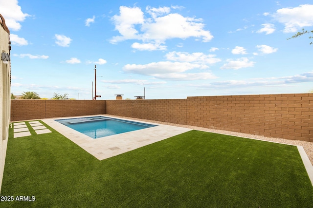 view of pool