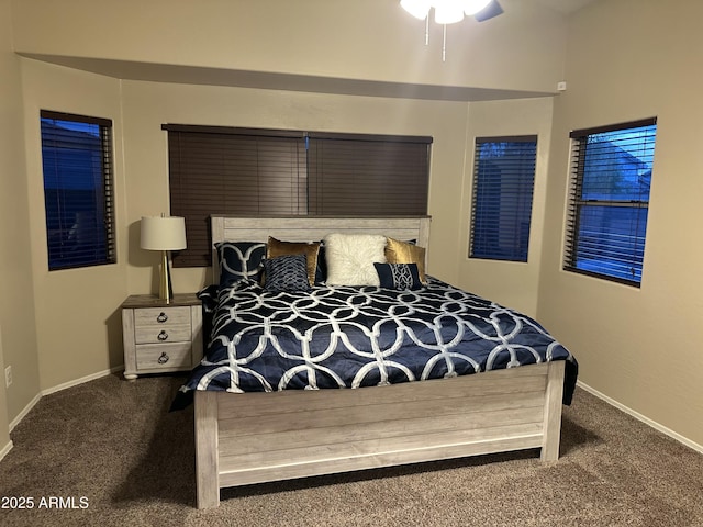 6920 S 46th Dr, Laveen, AZ 85339 - bedroom featuring carpet flooring, baseboards, and a ceiling fan