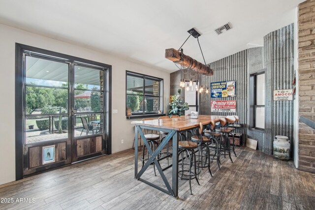 21131 E Excelsior Ave, Queen Creek, AZ 85142 - dining space with wood finished floors