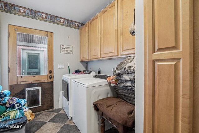21131 E Excelsior Ave, Queen Creek, AZ 85142 - laundry room with washing machine and dryer and cabinet space