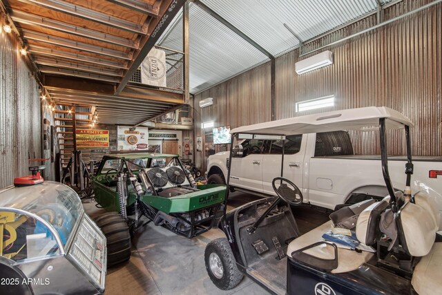 21131 E Excelsior Ave, Queen Creek, AZ 85142 - garage with an AC wall unit