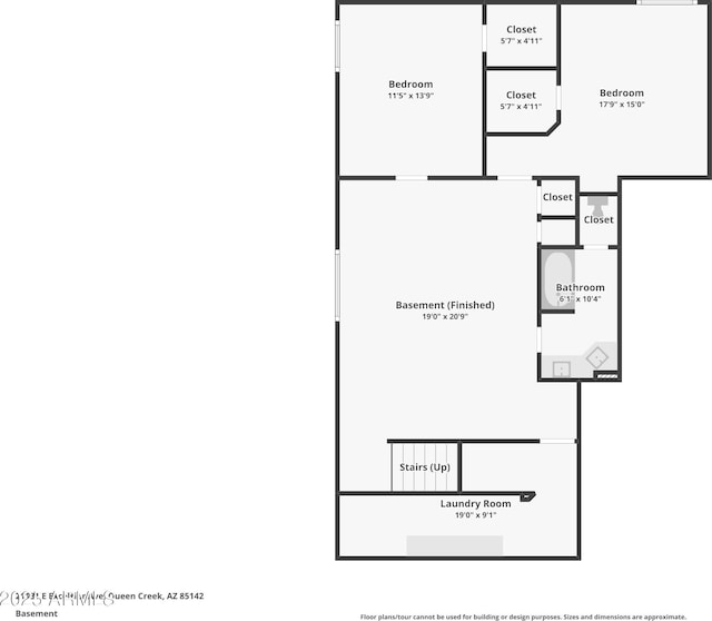 21131 E Excelsior Ave, Queen Creek, AZ 85142 - room layout