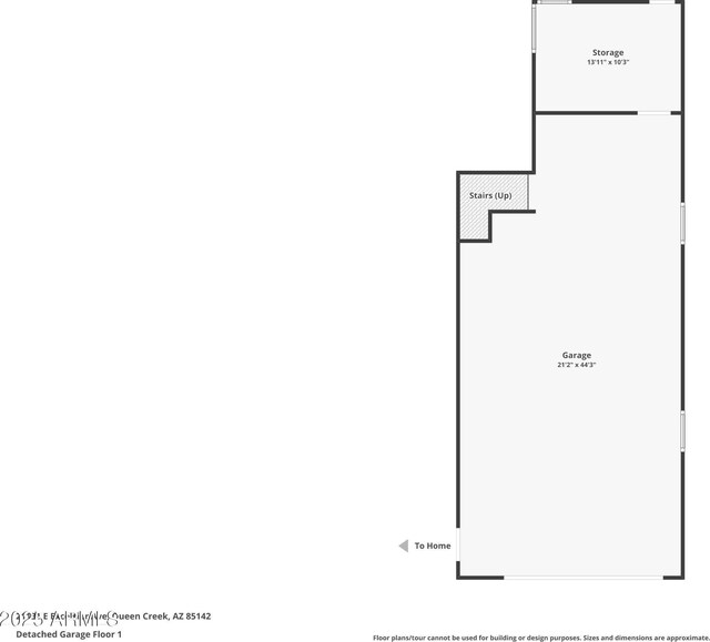 21131 E Excelsior Ave, Queen Creek, AZ 85142 - property floor plan
